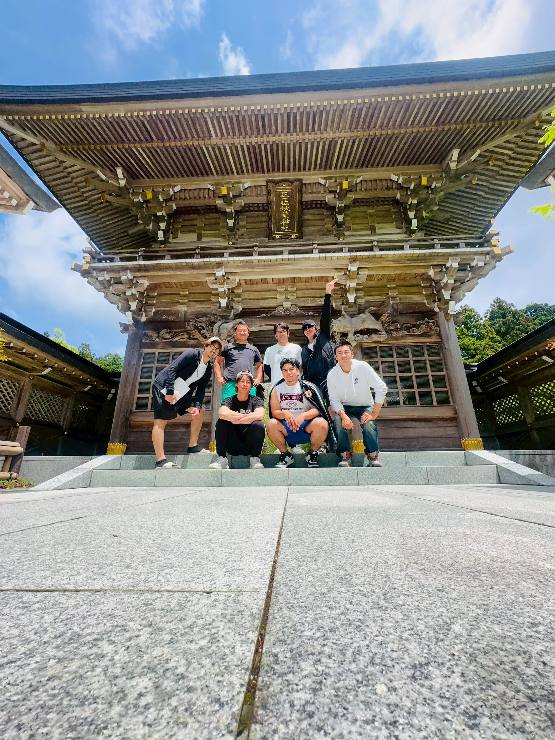 株式会社KIYOGENの社員旅行の集合写真